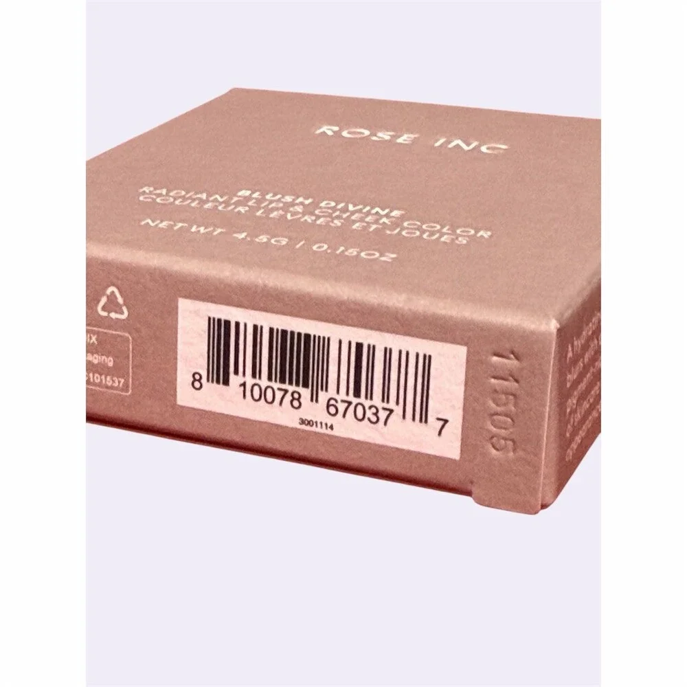 Rose Inc Blush Divine Lip & Cheek Color Heliotrope Refillable Compact 4.5g